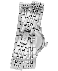 DKNY Women's Mini Black Dial Stainless Steel Double Bracelet Watch 23mm