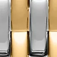 DKNY Women's Mini Dark Green Dial Two-Tone Stainless Steel Double Bracelet Watch 23 mm