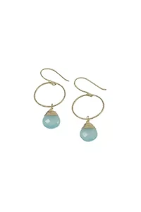 Yuliya Earring In Chalcedony