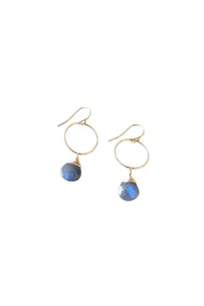 Yuliya Earring In Labradorite