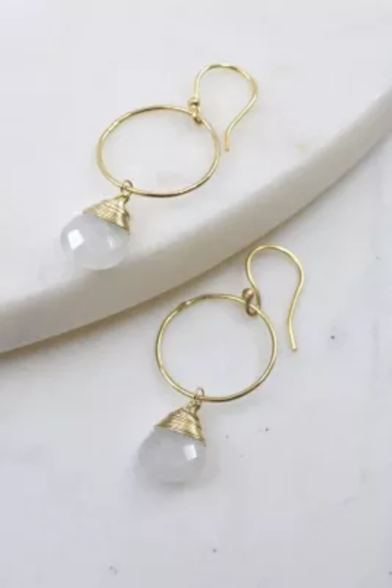 Yuliya Earring In Moonstone