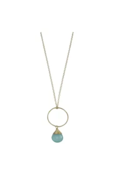 Yuliya Necklace In Chalcedony