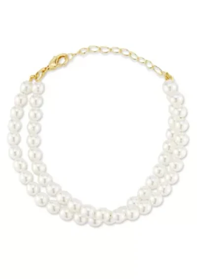 Double Layer Pearl Bracelet