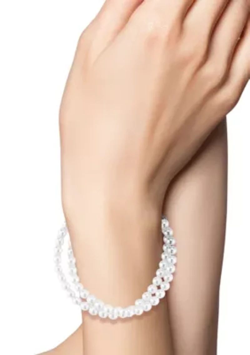 Double Layer Pearl Bracelet