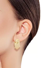 Sculptural Hoop Earrings