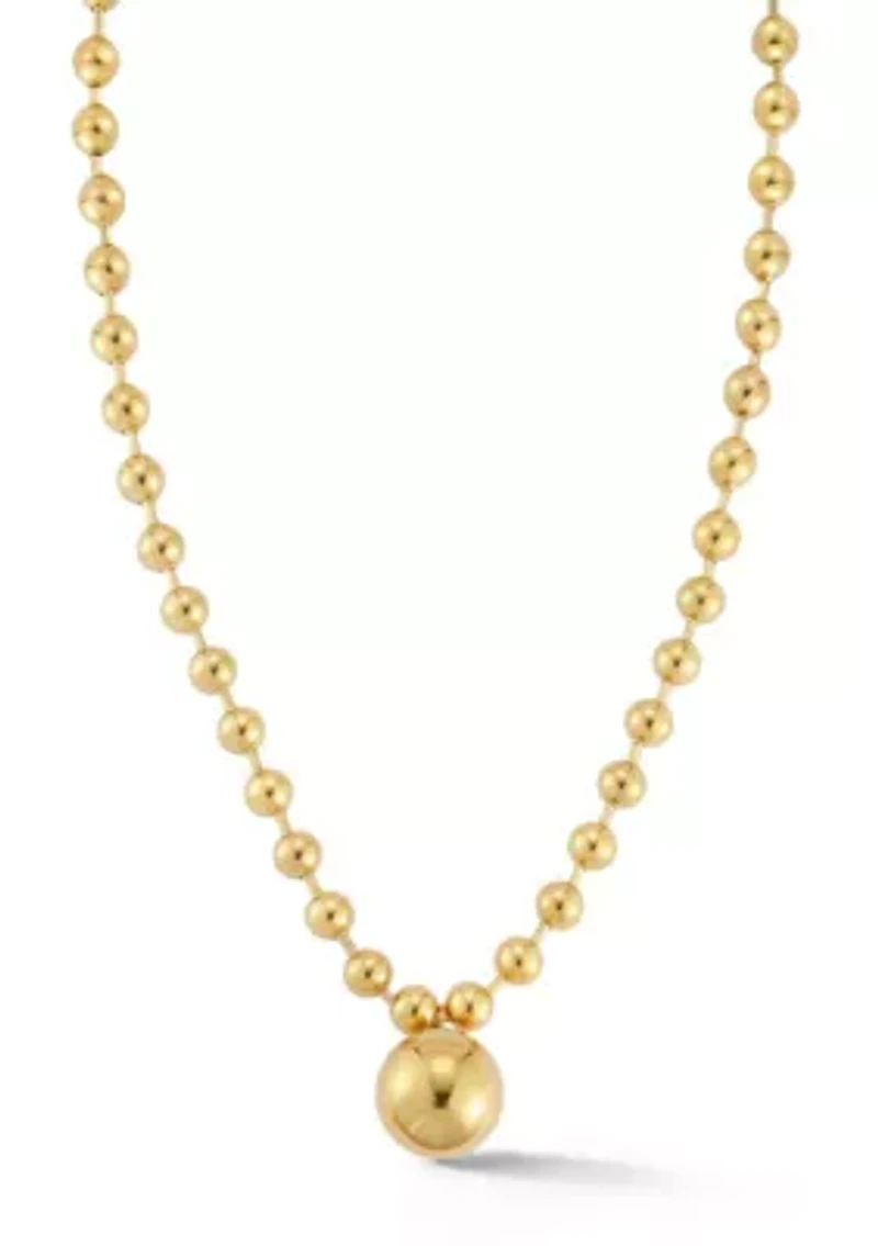 Ball Pendant Necklace