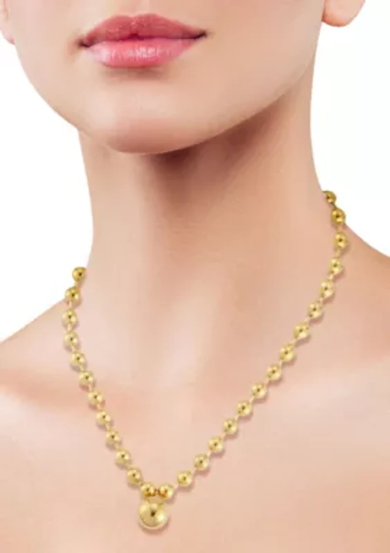 Ball Pendant Necklace