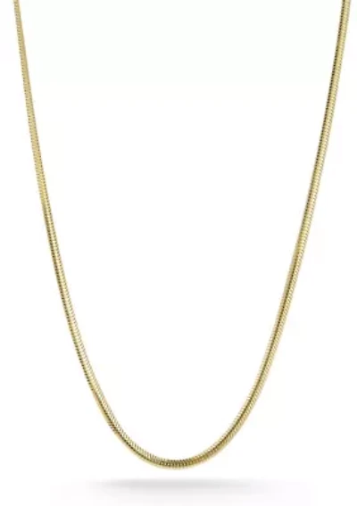 Italian Sterling Silver Snake Chain Necklace