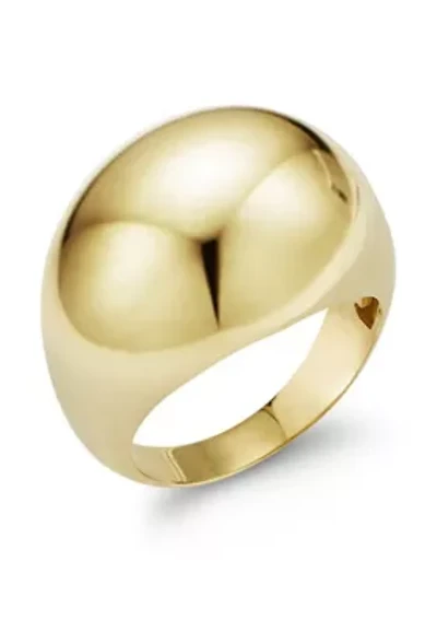 Sterling Silver Bold Dome Ring