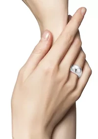 Sterling Silver Bold Dome Ring