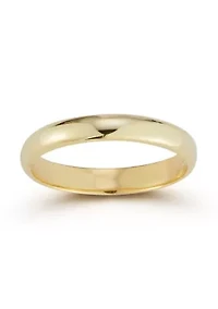 Sterling Silver Polished Band Ring