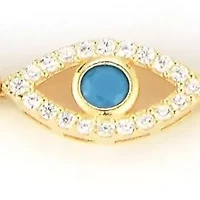 Sterling Silver CZ Evil Eye Tennis Bracelet