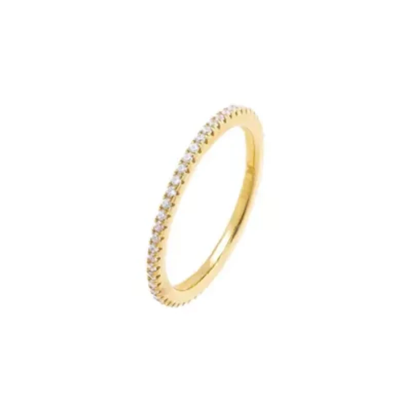 Micro Pavé Eternity Band