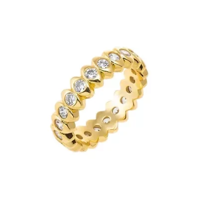 CZ Marquise Band Ring