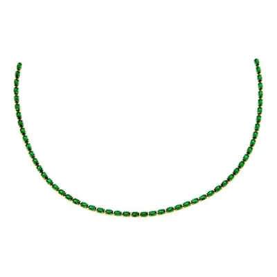 Colored Four Prong Tennis Choker