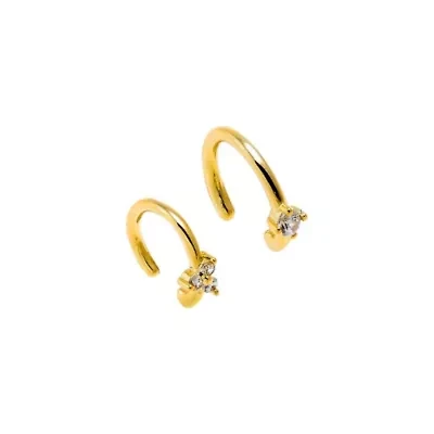 CZ Multi Shape Ear Cuff Combo Set