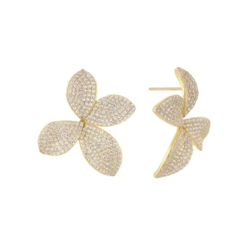 Pavé Fancy On The Ear Stud Earring