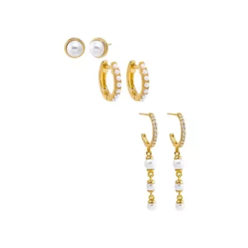 Pearls & More Earring Combo Set