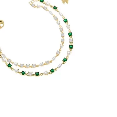 Colored CZ Tennis Bracelet Combo Set