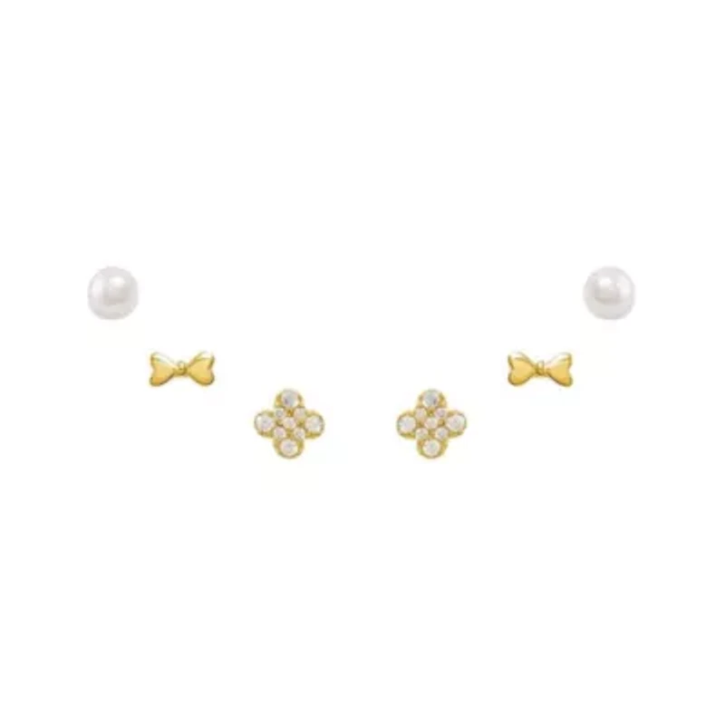Clovers & Things Stud Earring Combo Set