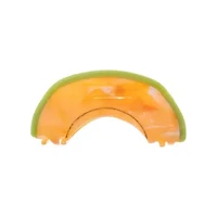 Cantaloupe Slice Hair Claw Clip