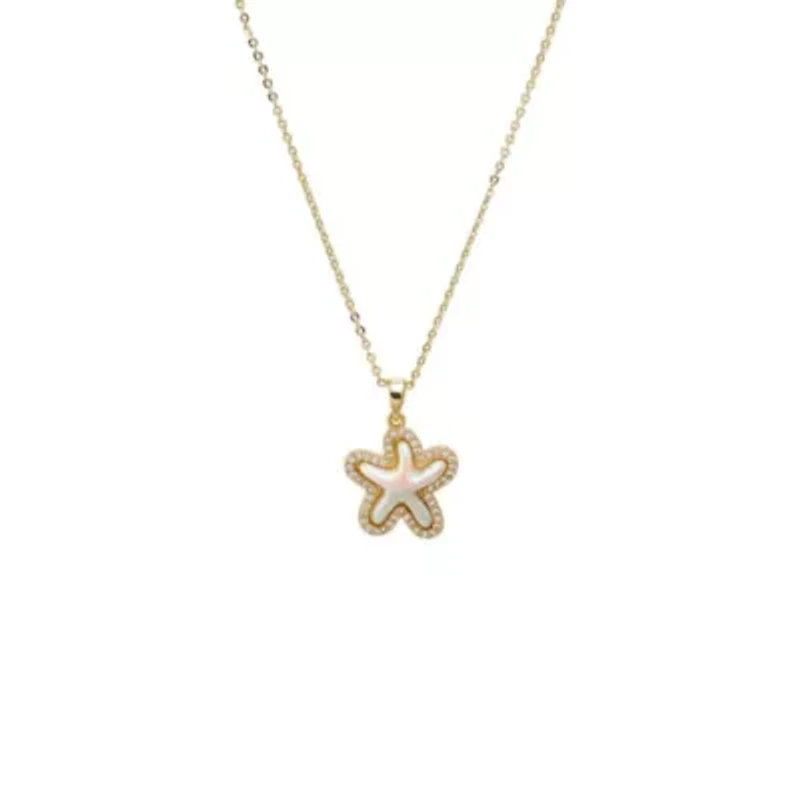 Mother of Pearl Starfish necklace