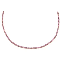 Colored CZ All Around Tennis Choker