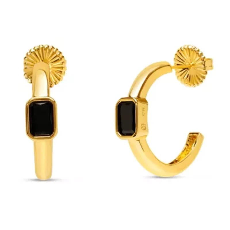 Martha Stewart Gold Hoop Earrings