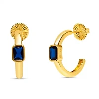 Martha Stewart Gold Hoop Earrings