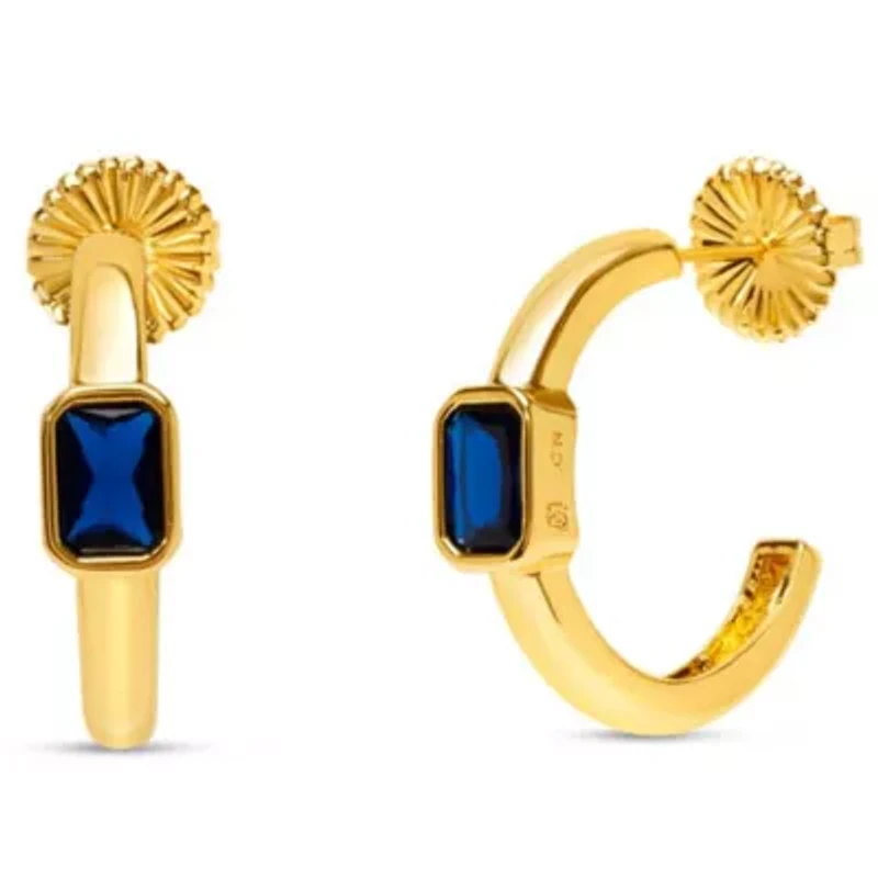 Martha Stewart Gold Hoop Earrings