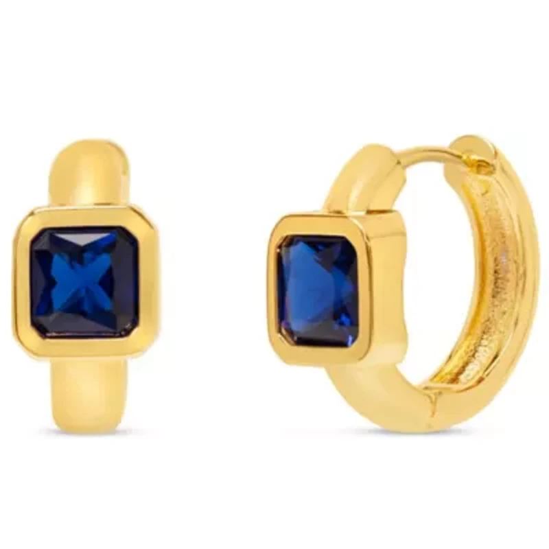 Martha Stewart Gold Huggie Hoop Earrings