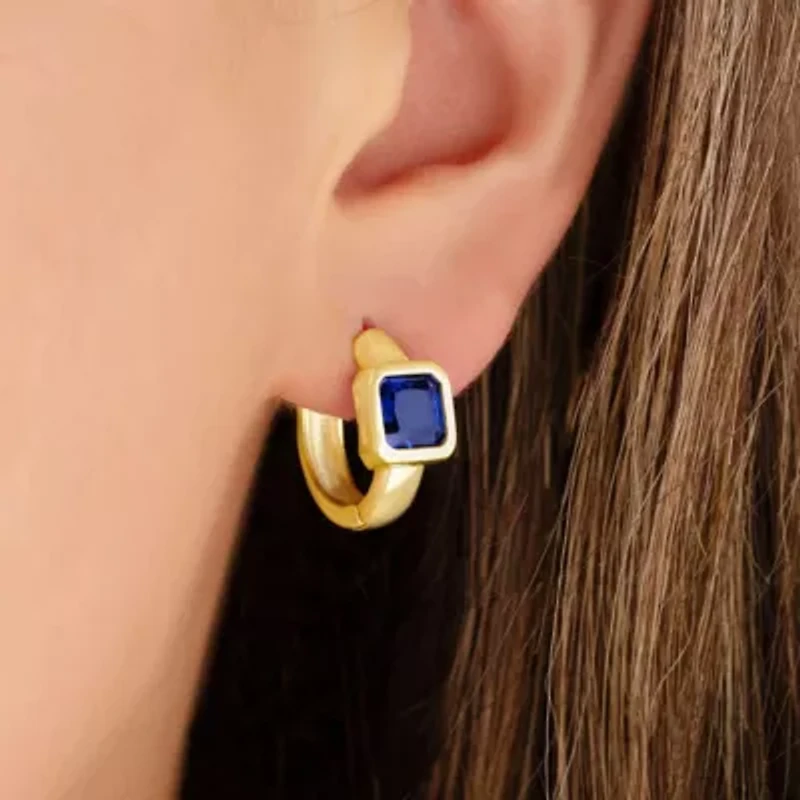 Martha Stewart Gold Huggie Hoop Earrings