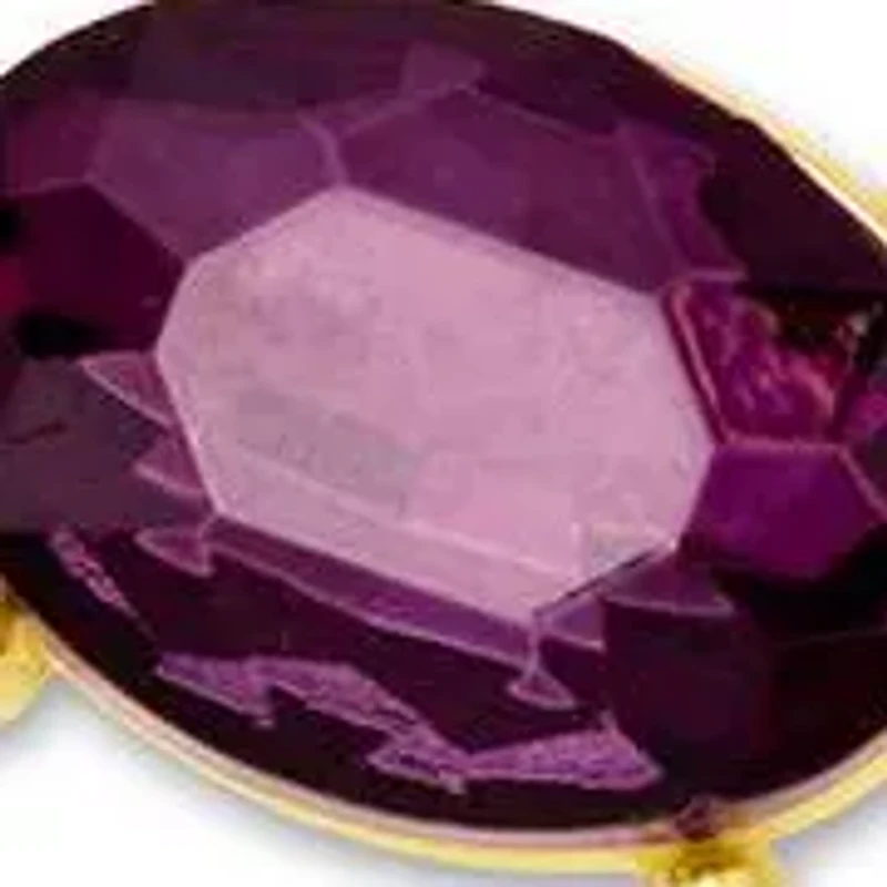 Martha Stewart Oval Crystal Statement Bracelet, Blue