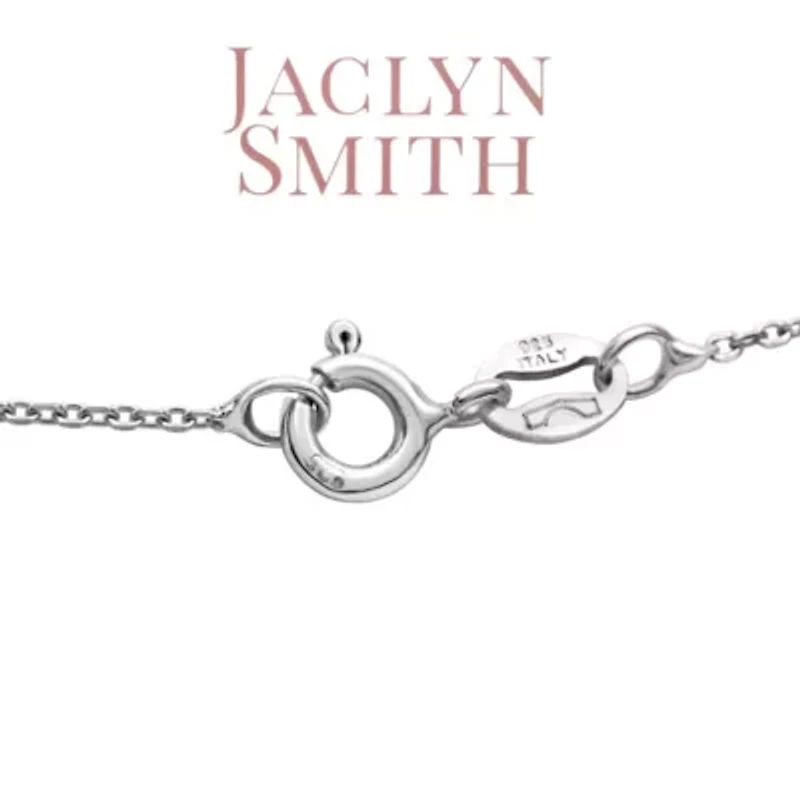 Lab Created Jaclyn Smith 1 Carat Moissanite Solitaire Necklace Yellow Gold With Free Chain