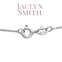 Lab Created Jaclyn Smith 1/ Carat Moissanite Solitaire Necklace Gold With Free Chain