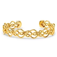 Domenica Gold Cuff Bracelet