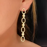 Francesca Gold Drop Earrings