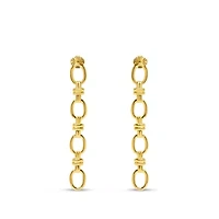 Francesca Gold Drop Earrings