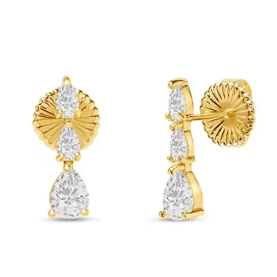 Livia Gold Drop Earrings