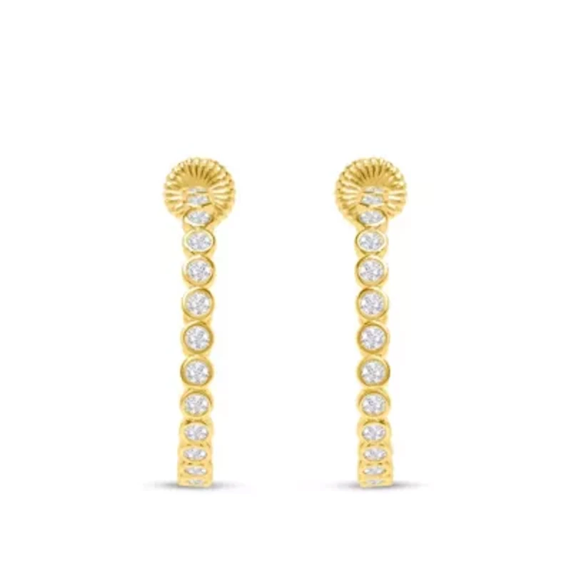 Paloma Gold Hoop Earrings