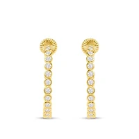 Paloma Gold Hoop Earrings