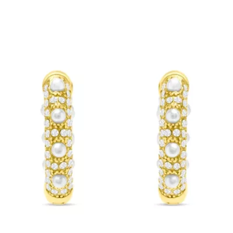 Caterina Gold Hoop Earrings