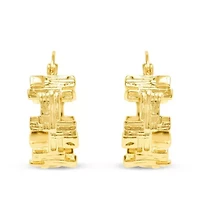 Angelica Gold Hoop Earrings