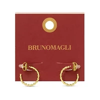 Giulia Gold Hoop Earrings