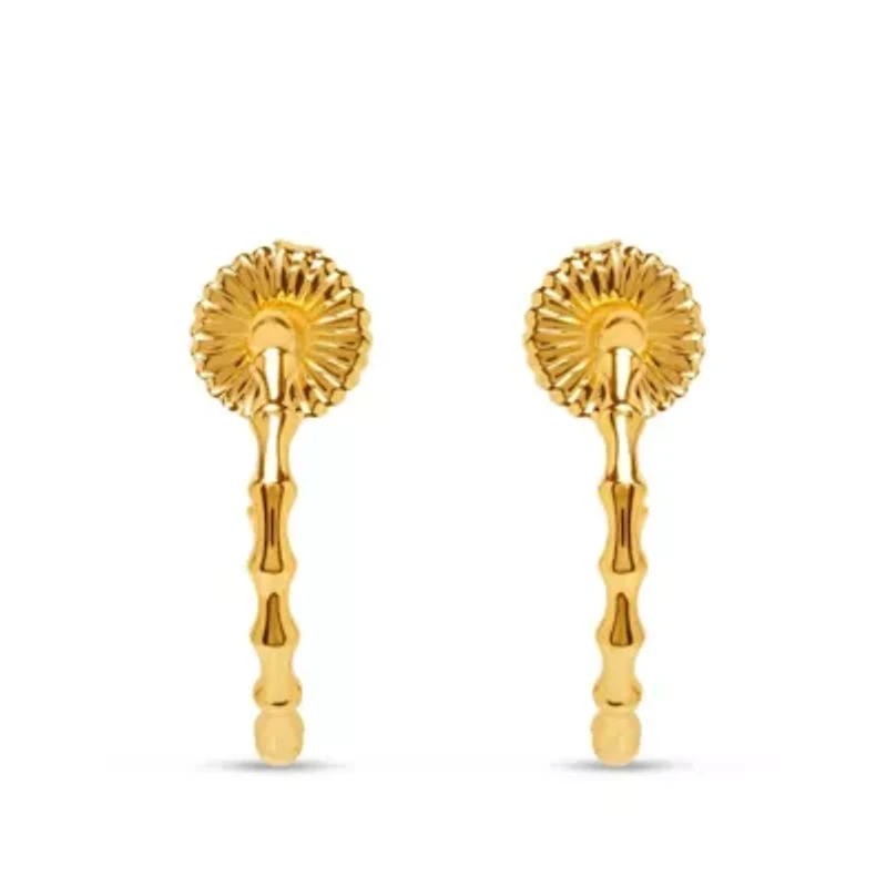 Giulia Gold Hoop Earrings