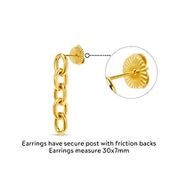 Alessia Chain Dangle Earrings