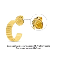 Anna Gold Hoop Earrings