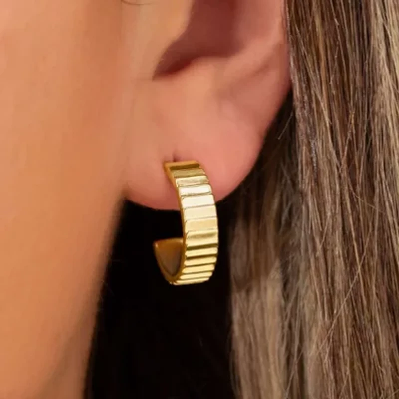 Anna Gold Hoop Earrings