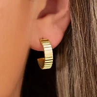 Anna Gold Hoop Earrings