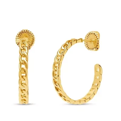 Cecelia Gold Hoop Earrings